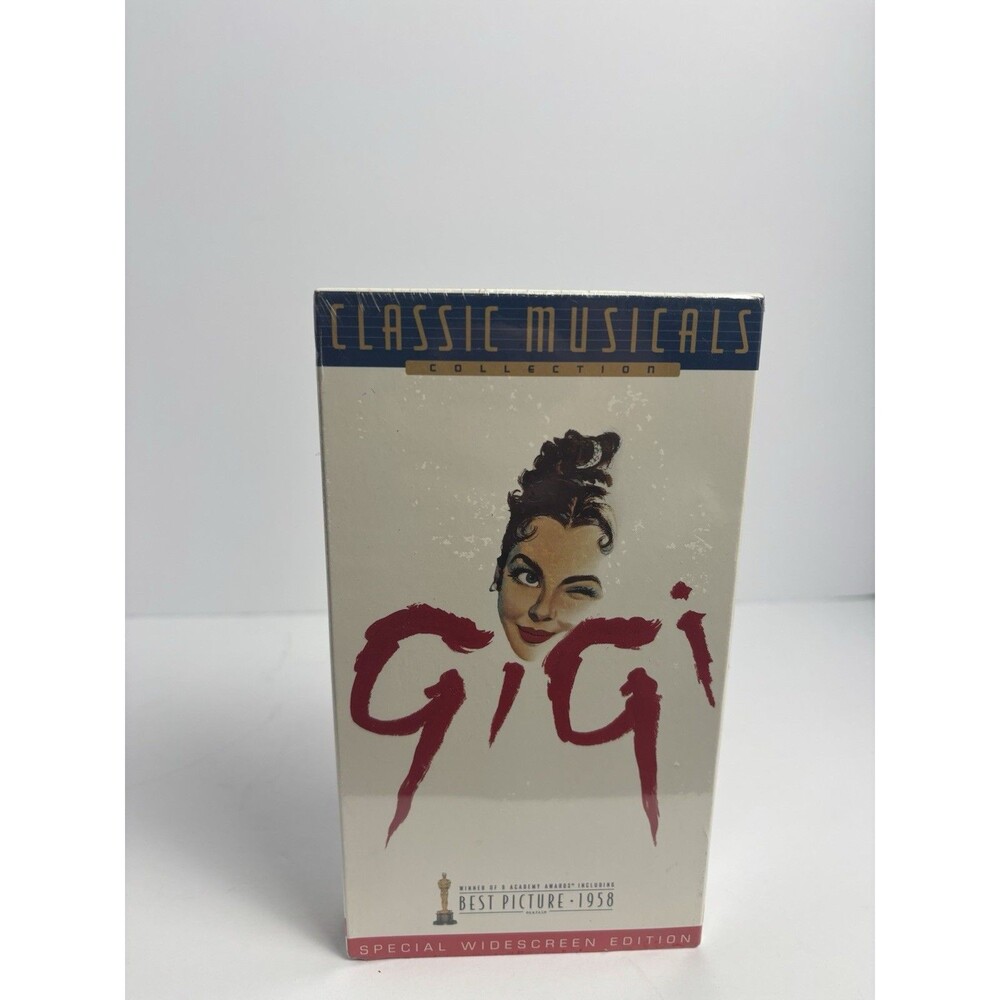 Gigi VHS Video Tape MGM Musicals Leslie Caron Brand New Sealed!